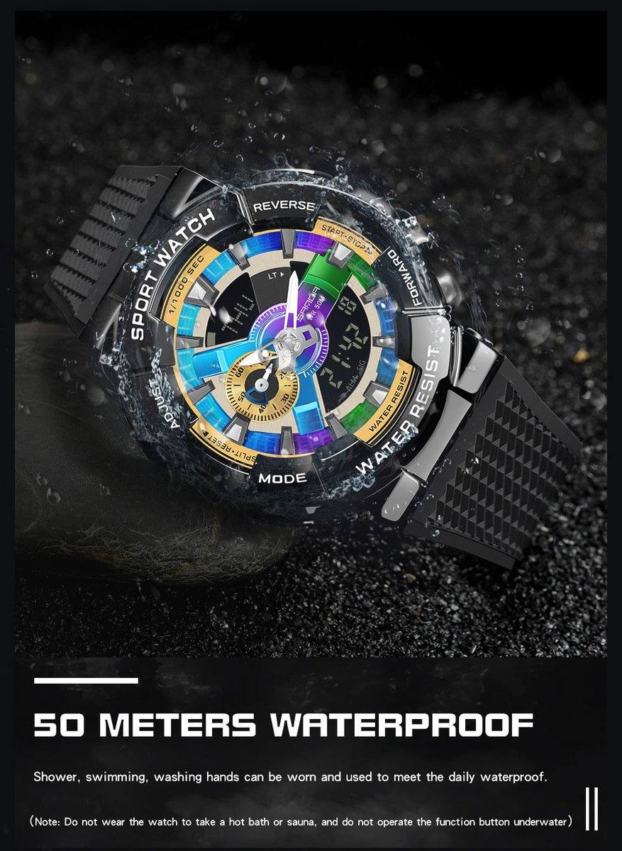 Fusion Dual Display Wristwatch for Men - Premium Watches from Dressmycell.com - Just $55.00! Shop now at Dressmycell.com Fusion Dual Display Wristwatch for Men - Premium Watches from Dressmycell.com - Just $55.00! Shop now at Dressmycell.com